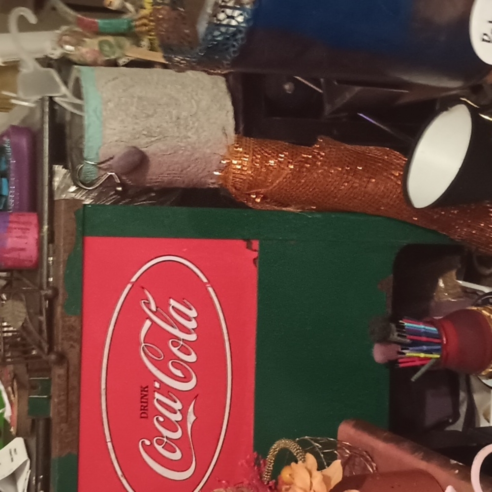 Old Coca-Cola Ice cooler